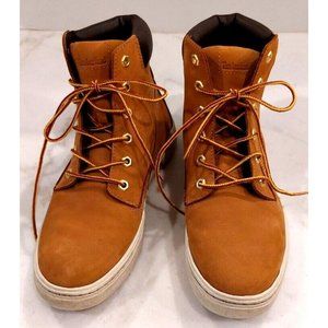 TIMBERLAND-WOMEN'S-LONDYN-WHEAT NUBUCK-SUEDE/LEATHER BOOTS-STYLE-A1INF-US‎ 9